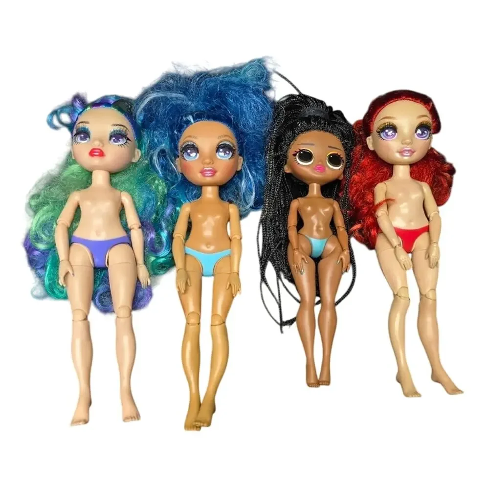 MGA Rainbow High & Sunset Fashion Doll Bundle - Ruby Holly Skyler World Travel